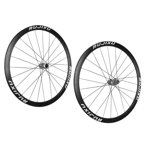 完組ホイール シルバーリム 黒ハブ 特価 自転車 ホイールセット ブラック シルバー 700Cホイル 8・9速用